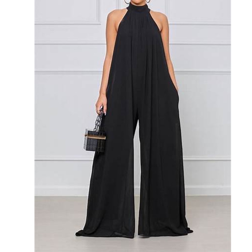 Halter jumpsuit
